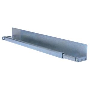 Gleitschienen-Set, 1 HE, Festeinbau, galvanisiert DIGITUS DN-19 GS-NW (4016032366454)