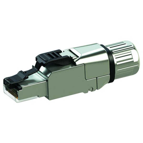 Telegärtner RJ45-Steckverbinder MFP8 IE Kat.6a (tief)T568A 100023084 (4018359479824)
