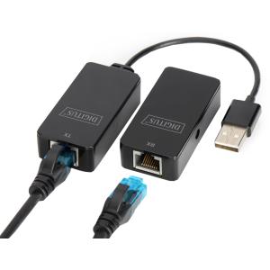 USB 2.0 Extender-Set, PoE geeignet, schwarz DIGITUS DA-70141 (4016032365082)