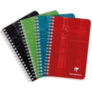 Spiralheft, 110 x 170 mm, kariert Clairefontaine 68682C (3329680686821)