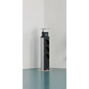 Steckdoseneinheit 'Tower Power', 3-fach, USB brennenstuhl 1396200013 (4007123638956)