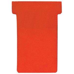 T-Karten, Größe 2 / 48 x 84 mm, rot FRANKEN TK201 (4016946200837)