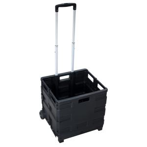 Klapp-Transportkarre mit Klappbox, Tragkraft: bis 20 kg pavo 8053919 (8717448053919)