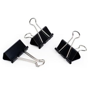 Foldback-Klammer, (B)19 mm, Klemmweite 7 mm, schwarz pavo 8042067 (8717448042067)