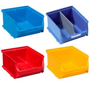 Sichtlagerkasten ProfiPlus Box 2B, aus PP, rot allit 456241 (4005187562415)