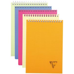 Spiral-Notizblock LINICOLOR, DIN A5, kariert Clairefontaine 328645C (3329683286455)