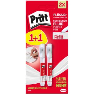 Korrekturstift Pocket Pen Fluid, 2er Blisterkarte Pritt PCPB2 (4015000436717)