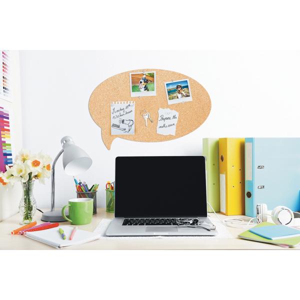 Korktafel SILHOUETTE 'Sprechblase' Securit CB-BUBBLE (8719075281963)
