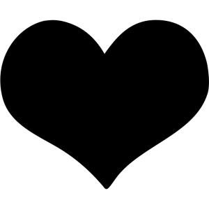 Kreidetafel SILHOUETTE 'Herz' Securit FB-HEART (8718226493385)