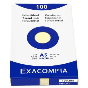 Karteikarten, DIN A5, kariert, rosa EXACOMPTA 13238E (3130630132387)