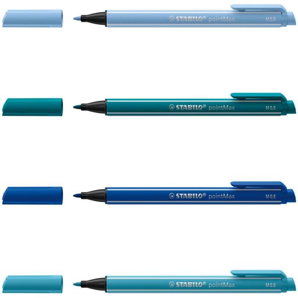 Fasermaler pointMax, türkisblau STABILO 488/51 (4006381503488)