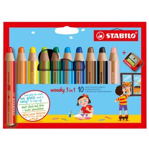 Multitalentstift woody 3 in 1, 6er Kartonetui STABILO 880/6 (4006381117388)