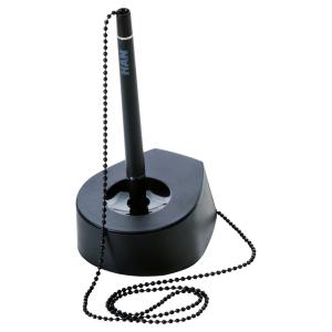 Kugelschreiberständer SALSA Kette dunkelgrau-schwarz HAN 1770-39 (4012473177031)