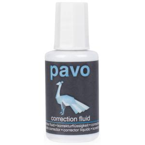 Korrekturflüssigkeit, weiß, Inhalt: 20 ml pavo 8000890 (8717448000890)