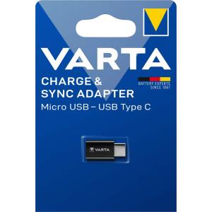 Charge & Sync Adapter - Micro USB auf USB 3.1 Typ C VARTA 57945 101 401 (4008496927005)