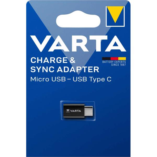 Charge & Sync Adapter - Micro USB auf USB 3.1 Typ C VARTA 57945 101 401 (4008496927005)