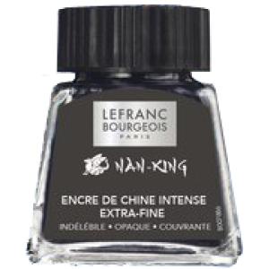 Tinte Nan-King, schwarz, Inhalt: 250 ml LEFRANC BOURGEOIS 059075 (3013640590753)