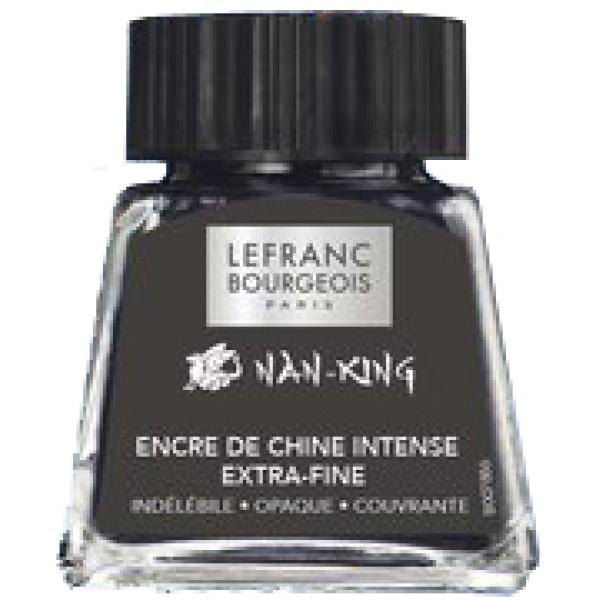Tinte Nan-King, schwarz, Inhalt: 250 ml LEFRANC BOURGEOIS 059075 (3013640590753)