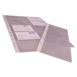 Visitenkarten-Hülle, DIN A4, PP-Folie, transparent proOFFICE 100810149 (8595033202092)