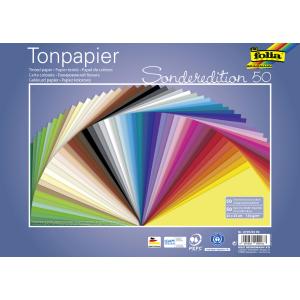 Tonpapier 50BG 130g sortiert folia 6725/50 99 (4001868049183)