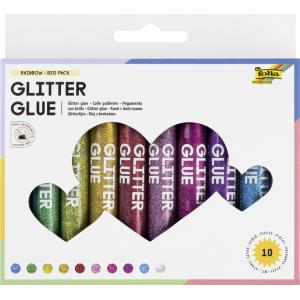 Glitzerkleber 'Glitterglue', 9, 5 ml, farbig sortiert folia 574 (4001868005745)