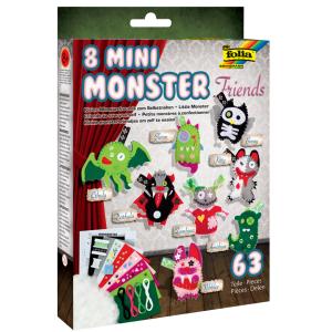 Nähset 'Mini Monster Friends' folia 50106 (4001868056563)