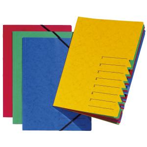 Ordnungsmappe 'EASY', DIN A4, Karton, 7 Fächer, gelb PAGNA 24061-05 (4013951003521)