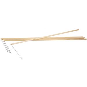 Laternenstab, aus Holz, Länge: 600 mm folia 980 (4001868009804)