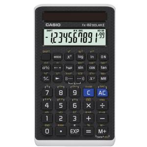 Schulrechner FX-82 Solar 10+2-stellig schwarz Casio FX-82Solar II (4549526613029)
