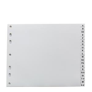 Kunststoff-Register, A-Z, A4, überbreit, 20-teilig proOFFICE 100812444 (8595033210868)