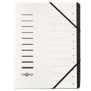 Ordnungsmappe 'Sorting File', 12 Fächer, dunkelrosa PAGNA 40059-34 (4013951014374)
