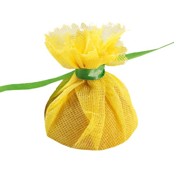 Lemon Wrap, gelb, mit grüner Krawatte HYGOSTAR 319587 (4015544319583)