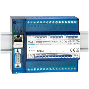 Web-IO 4.0 Digital, 12x Input, 12x Output W&T 57730 (4010344577300)