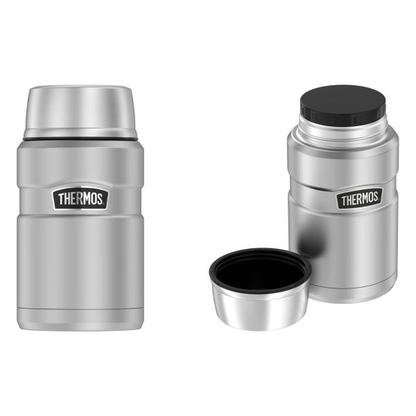 Speisegefäß STAINLESS KING, 0, 71 Liter, rot THERMOS 4001.248.071 (5010576927712)