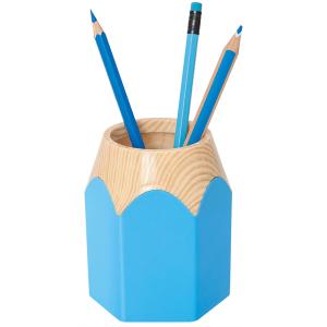 Stifteköcher 'PENCIL', aus Kunststoff, hellblau WEDO 245 255010 (4003801860848)