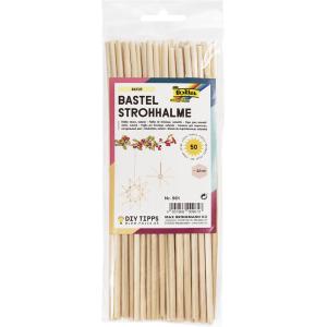 Bastelhalme naturgebleicht 22 cm 50 Stück FOLIA 961 (4001868009613)