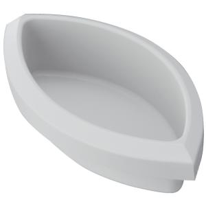 Abfall-Einsatz, PP, 1 Liter, ohne Deckel, lichtgrau HAN 1835-11 (4012473183599)