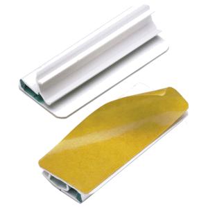 VARIOCLIP adhäsiv, weißer Clip mit grünen Streifen DURABLE 2806-02 (4005546280547)
