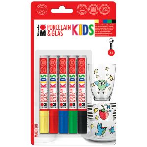 Marabu Kids Maxi Fun Porzellanstifte Farbsortiert 1,0 - 3,0 Mm, 5 St. 125000000083 (4007751602077)