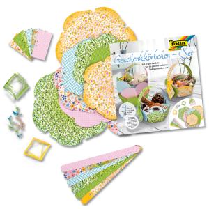 Geschenkkörbchen-Bastelset, 9 Körbchen folia 975 (4001868052763)
