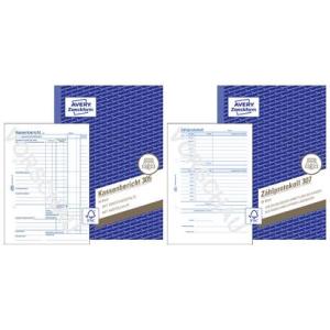 Avery Zweckform Zählprotokoll Formularbuch 307 (4004182003077)