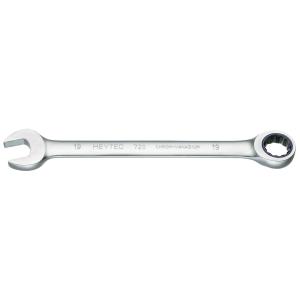 Knarren-Ringmaulschlüssel, 19 mm, Länge: 248 mm HEYTEC 50720019080 (4024089123753)