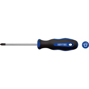 Schraubendreher, Pozidriv, PZ 1, schwarz / blau HEYTEC 50845120180 (4024089409406)