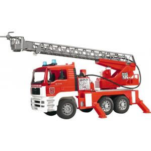 bruder Feuerwehr MAN TGA rot 1:16 Licht/Sound Modul