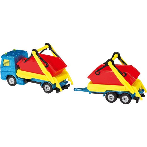 SIEPER siku LKW mit Absetzmulde und Anhänger (4006874016952)