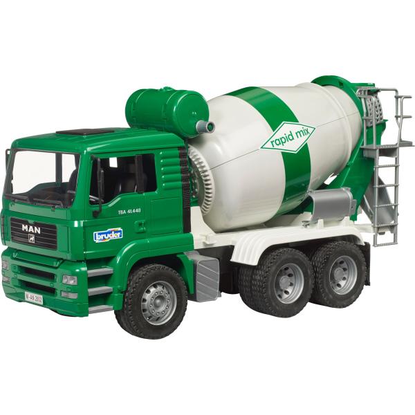 bruder Betonmisch-LKW MAN TGA grün/weiß 1:16