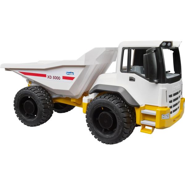 bruder Dumper XD 5000 gelb/weiß 1:16
