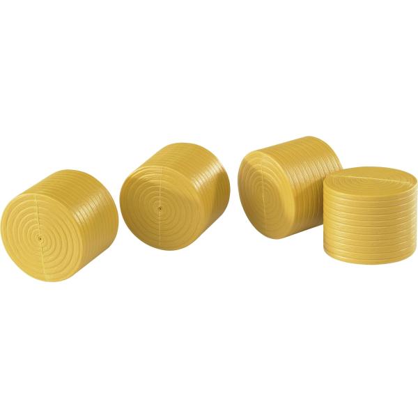 Bruder Rundballen 02344 Zubehörset Für Spielzeugautos, 4 St. (4001702023447)