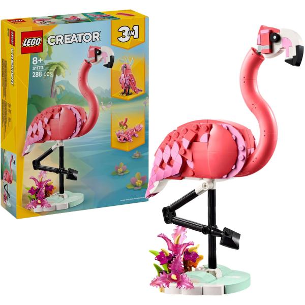 LEGO Creator Wilde Tiere: Rosa Flamingo 31170