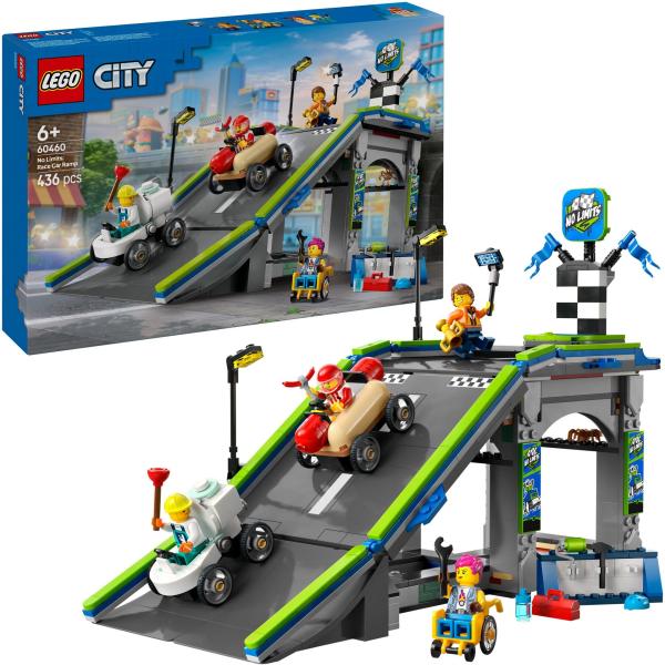 LEGO_1 LEGO CITY Fahrzeuge Keine Limits Seifenkistenrennen mit Rampe (5702017812601)